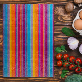 Färglagda, strimlade konsthingskivor