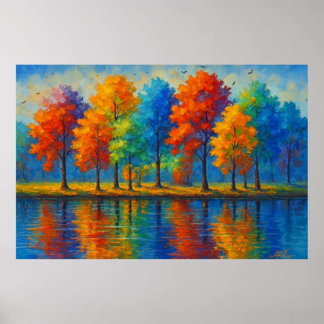 Färglandskapets Ekon Poster (Framsidan)