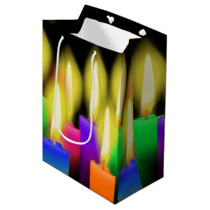 Färgljus på dagsljus på svart