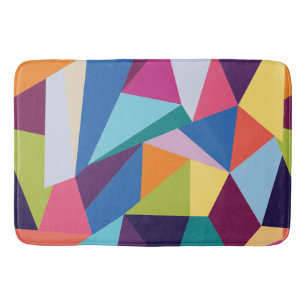 Färglös Abstrakt Bath Mat Badrumsmatta