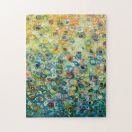 Färglös Abstrakt Cirkelfärgning Pussel