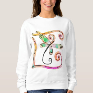 Färglös Abstrakt Dragonfly Wearable Art T Shirt