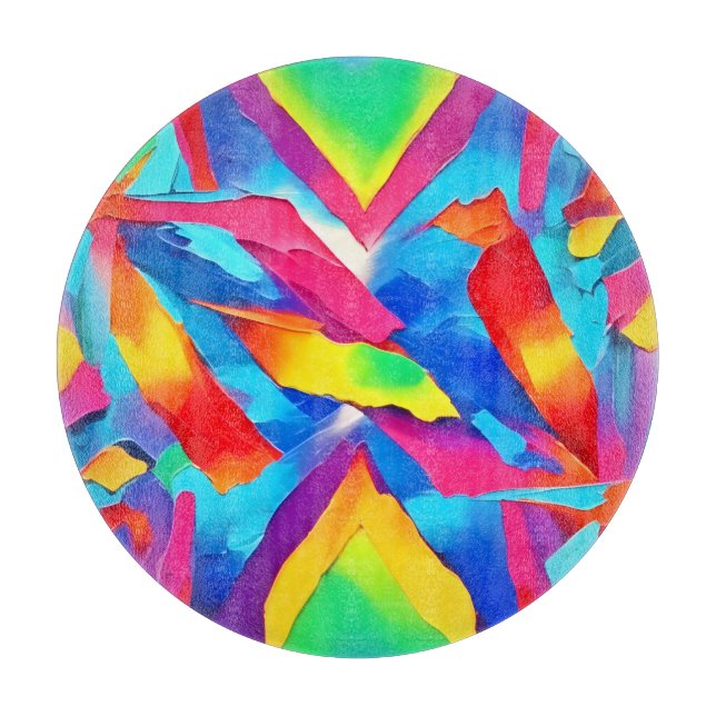 Färglös Abstrakt Expressionism Art (Framsidan)