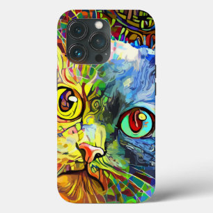 Färglös Abstrakt Katt