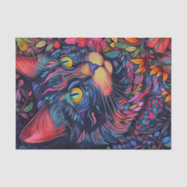 Färglös Abstrakt Katt