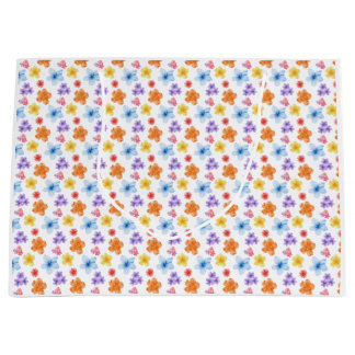 Färglös Blommigt Skriv ut