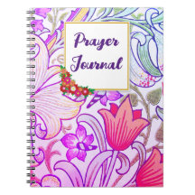 Färglös Blomsterträdgård Prayer Journal