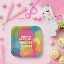 Färglös bubbelFödelsedagsfest