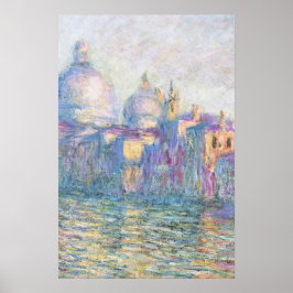 Färglös cityscape-målning poster