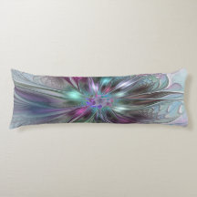 Färglös Fantasy-Abstrakt Modern Fractal Flower