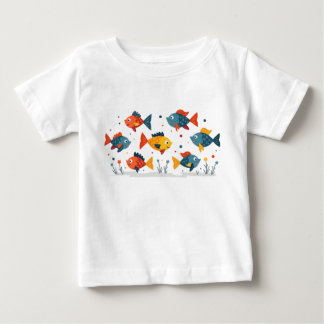 färglös fisk t shirt