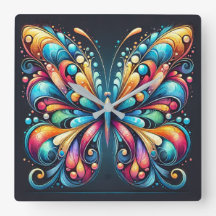 Färglös fjärilskonst | Svensfärgad natur-inspirera