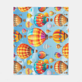 Färglös flytande Luftballong Fleecefilt