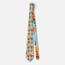 Färglös flytande Luftballong Slips