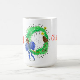 Färglös God jul Utandning Kaffemugg