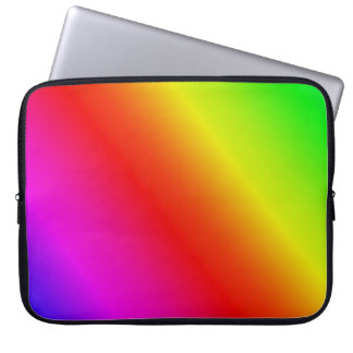 Färglös gradient diagonal övergång för regn laptop fodral