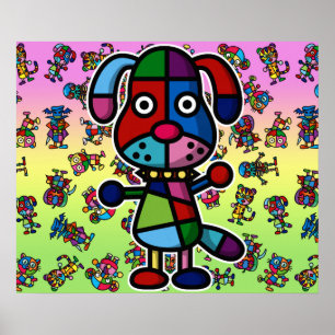 färglös hund2 poster