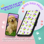 Färglös Hund Utskriftsdesign, redigerbar Tass Färg Plånboksfodral För Samsung Galaxy S5<br><div class="desc">Starta din dag Pawsitively. Bär din mobila mobil med en snygg hund-design. Lämplig för daglig använda eller som gåva till hund och djurälskare. Anpassade Tass Färg: tass avtryck är fullt redigerbart, vilket gör det möjligt för er att byta upp till 5 färg för varje tass. Uttryck din personlighet och kärlek...</div>