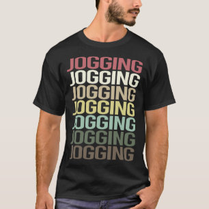 Färglös Joggare Joggning Jog T Shirt