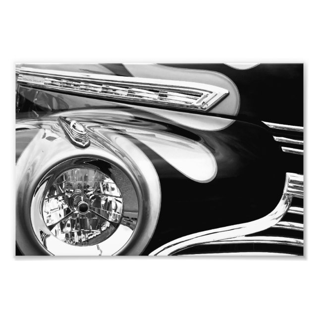 Färglös klassisk. fototryck (Framsidan)