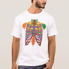 färglös kortikosteroid skeleton halloween t shirt