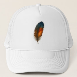 Färglös luddedesign keps