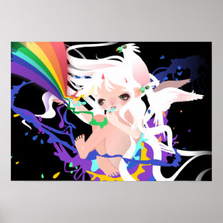 Färglös Majestic Poster