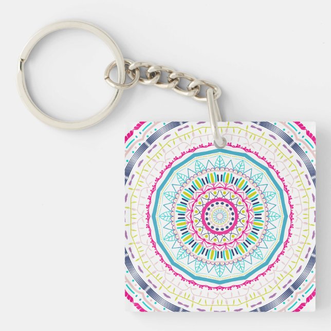färglös mandala (Framsidan)