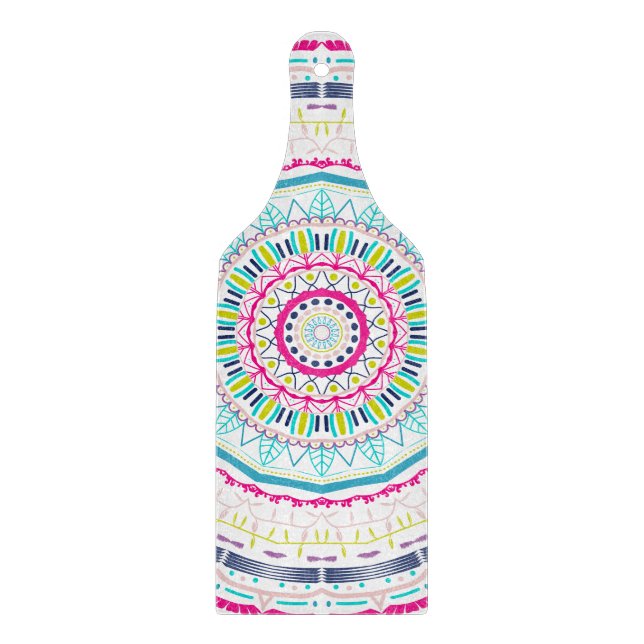 färglös mandala (Framsidan)