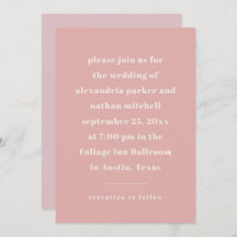 Färglös minimalism | Modern Rosa