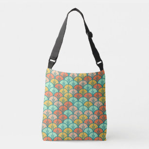 färglös modern Trendig Geometric Fish Axelväska