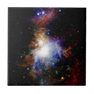 Färglös nebula kakelplatta