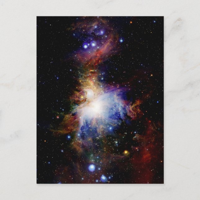 Färglös nebula vykort (Framsida)
