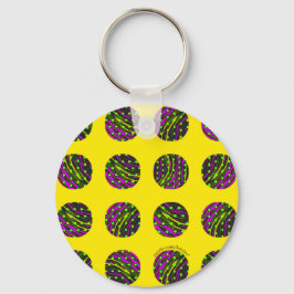 Färglös nyckelkedja nyckelring