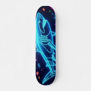Färglös nyhaj mini skateboard bräda 18,5 cm