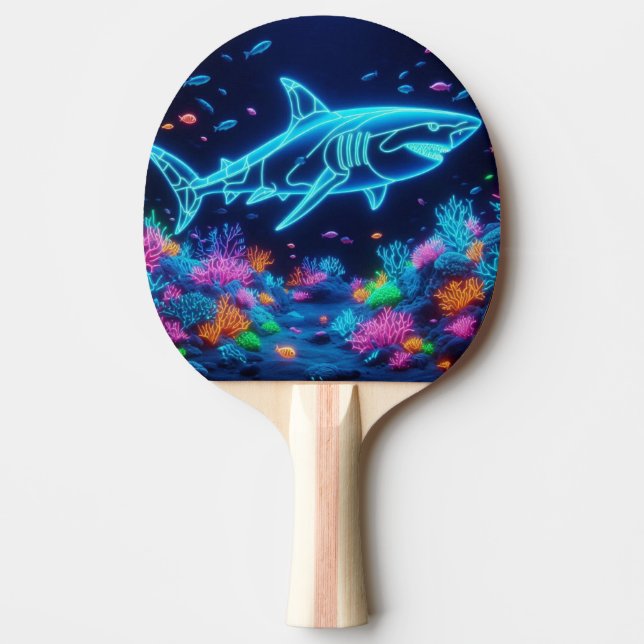 Färglös nyhaj pingisracket (Framsidan)