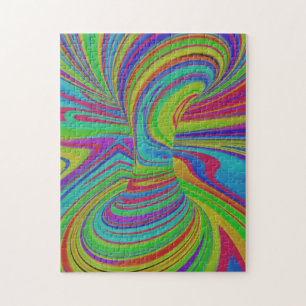 färglös optisk Illusion Pussel