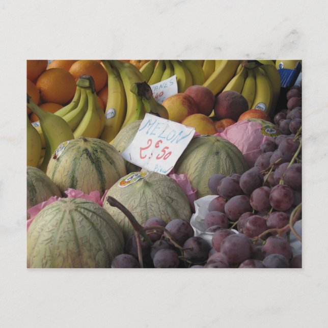 Färglös Parisfrukt Vykort (Framsida)