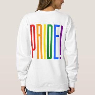 Färglös regnbågstext LGBTQ Gay pride LGBT T Shirt