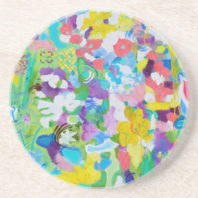 Färglös Roligt från Lydia Art Sangria Underlägg (Framsidan)