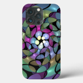 Färglös Rörelser Abstrakt Trippy Fractal Art