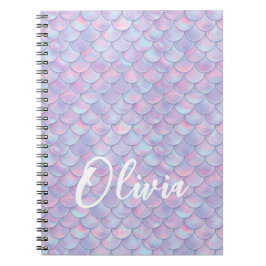 Färglös Sjöjungfru  Namn Anteckningsbok