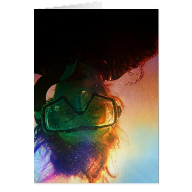 färglös snorkeler OBS kort (Framsidan)