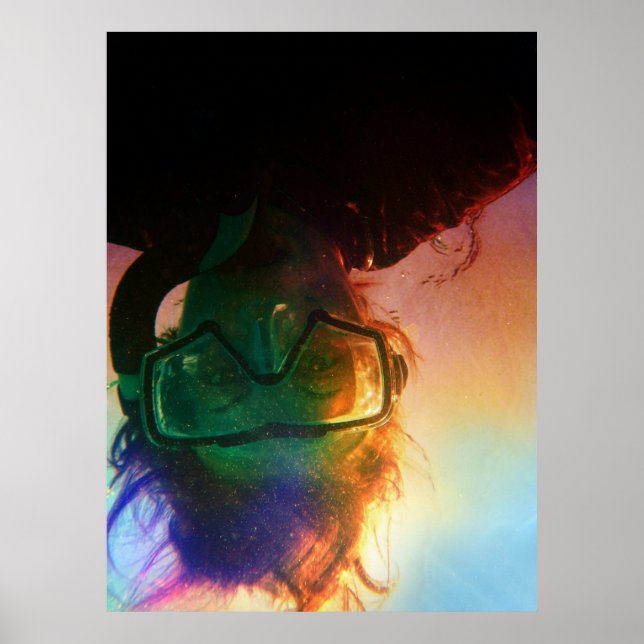 färglös snorkeler poster (Framsidan)