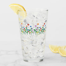 Färglös söt Arty-blomma gräns