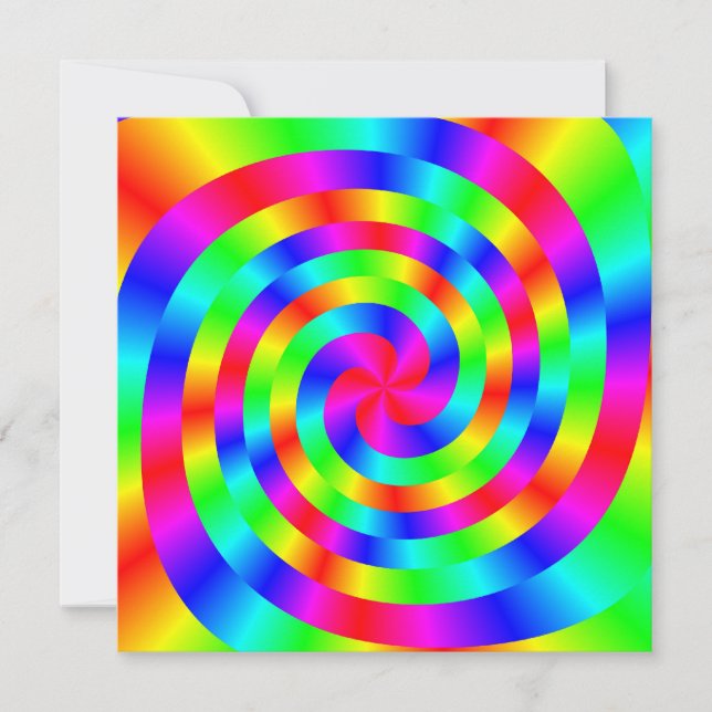 färglös spiral mandala (Framsida)