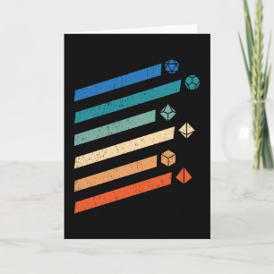 Färglös Tabletop Dice Kort