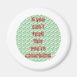 Färglös test magnet