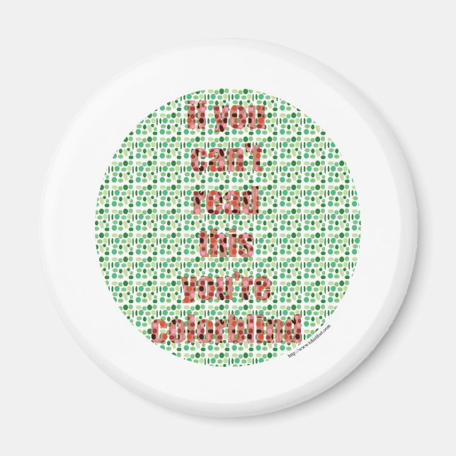 Färglös test magnet (Framsidan)