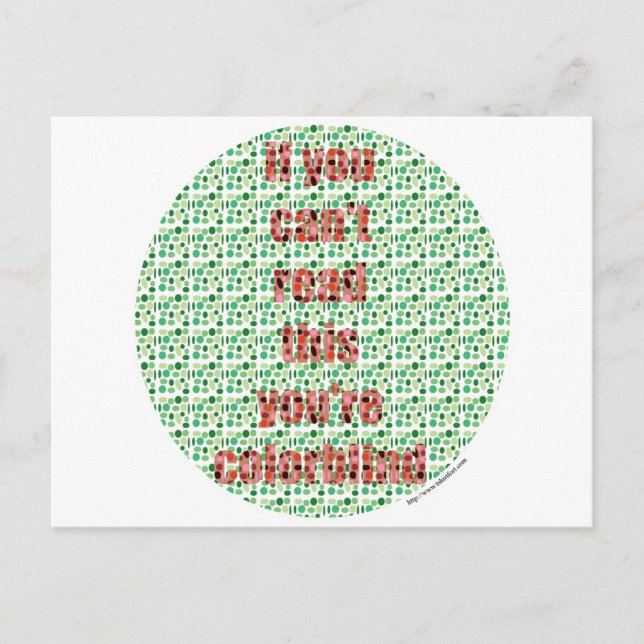 Färglös test vykort (Framsida)